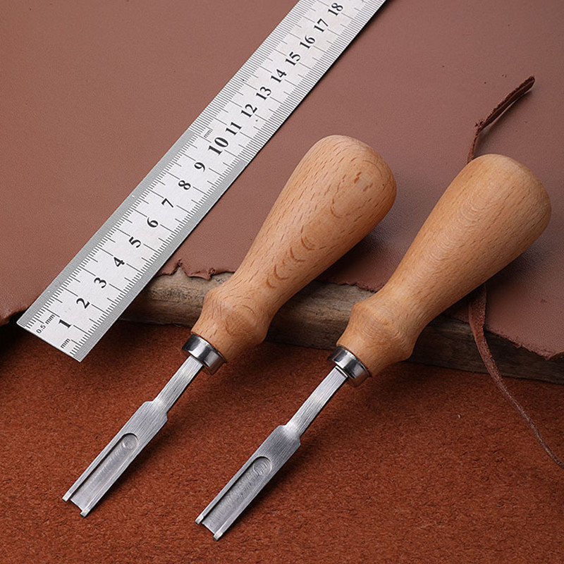 Skiver Leather Thin - Leren Rand Skiver Beveler, Brede Rand