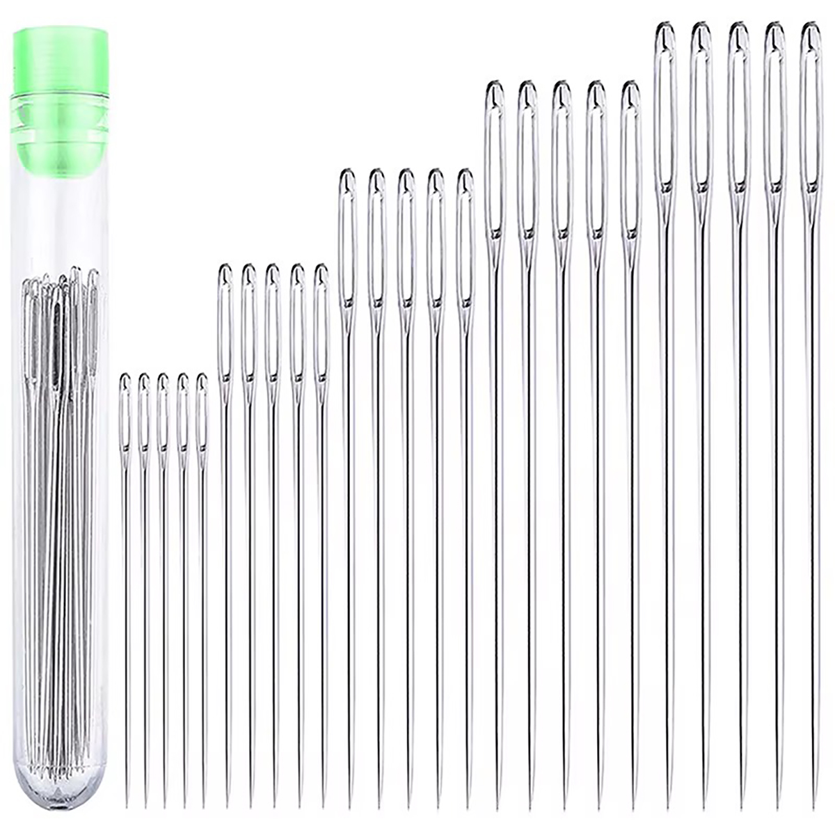 Leatherwork Needles - 25 stuks grote naalden met grote