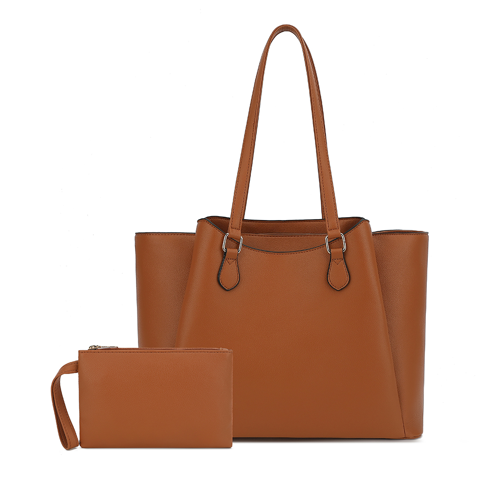 Leather Work - Tote Bag voor dames, grote PU-leren