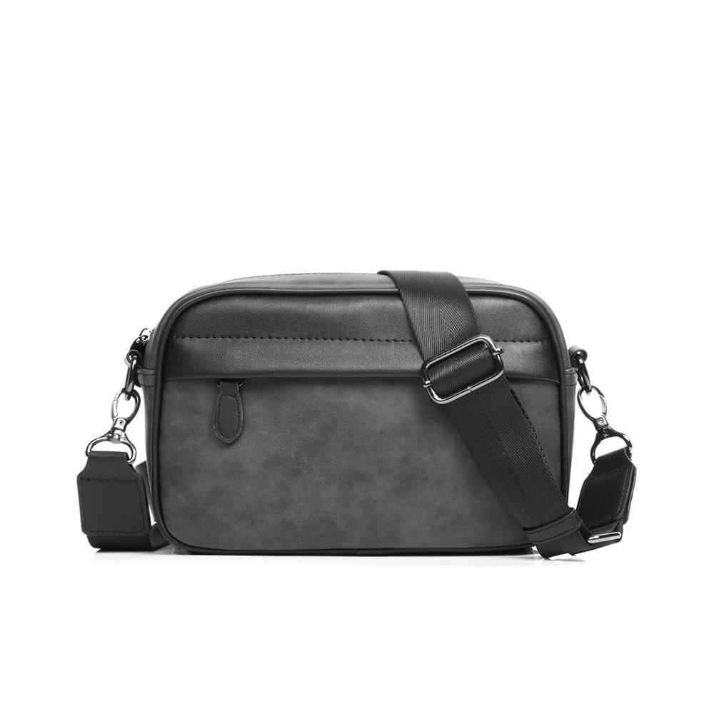 Leatherwork Free Patterns - Heren Klassiek Patroon Business Sling Tassen