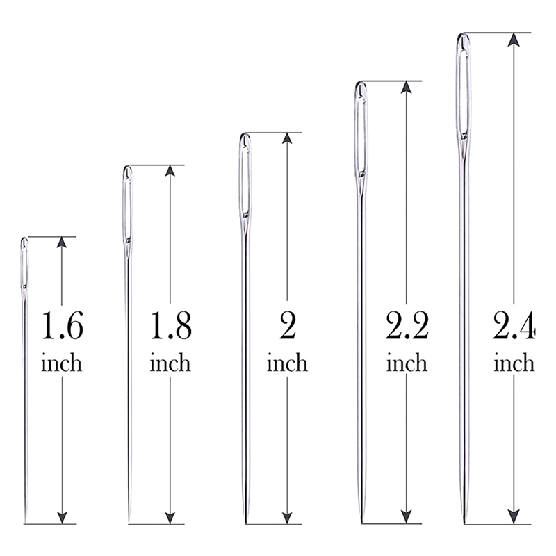 25 stuks handnaalden met grote - Leatherwork Needles recensie en prijs