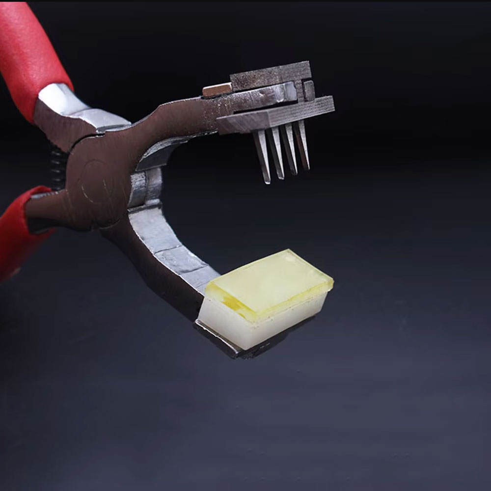 Handgemaakte DIY lederen ambac - Leatherwork Needles recensie en prijs