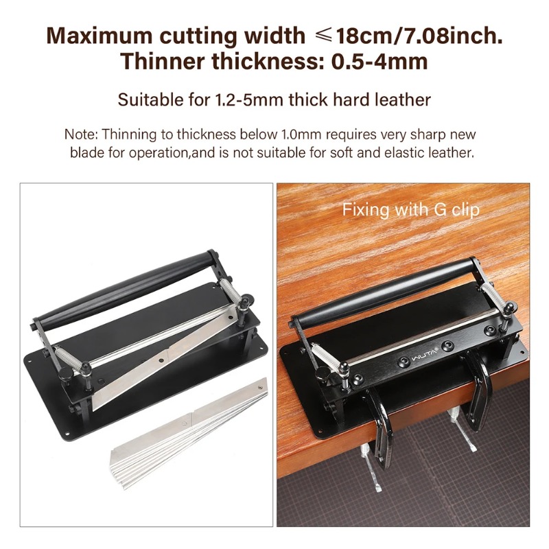 Grote handmatige lederen machi - Skiver Leather Thin recensie en prijs