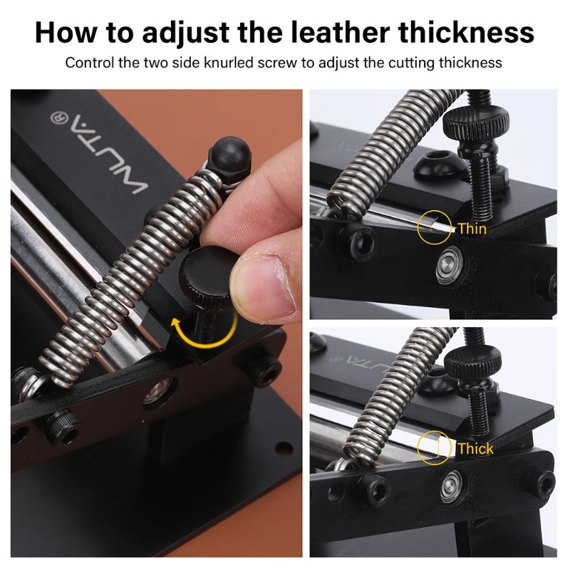 Grote handmatige lederen machi - Skiver Leather Thin recensie en prijs