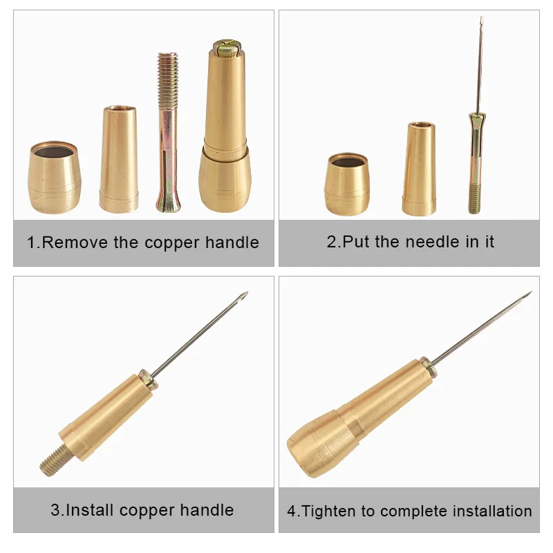 Leer Naaien Kit Diy Lederen Na - Leatherwork Needles recensie en prijs