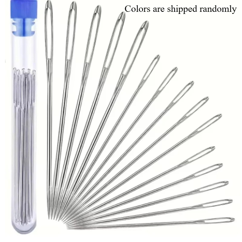 25 stuks grote naalden met gro - Leatherwork Needles recensie en prijs