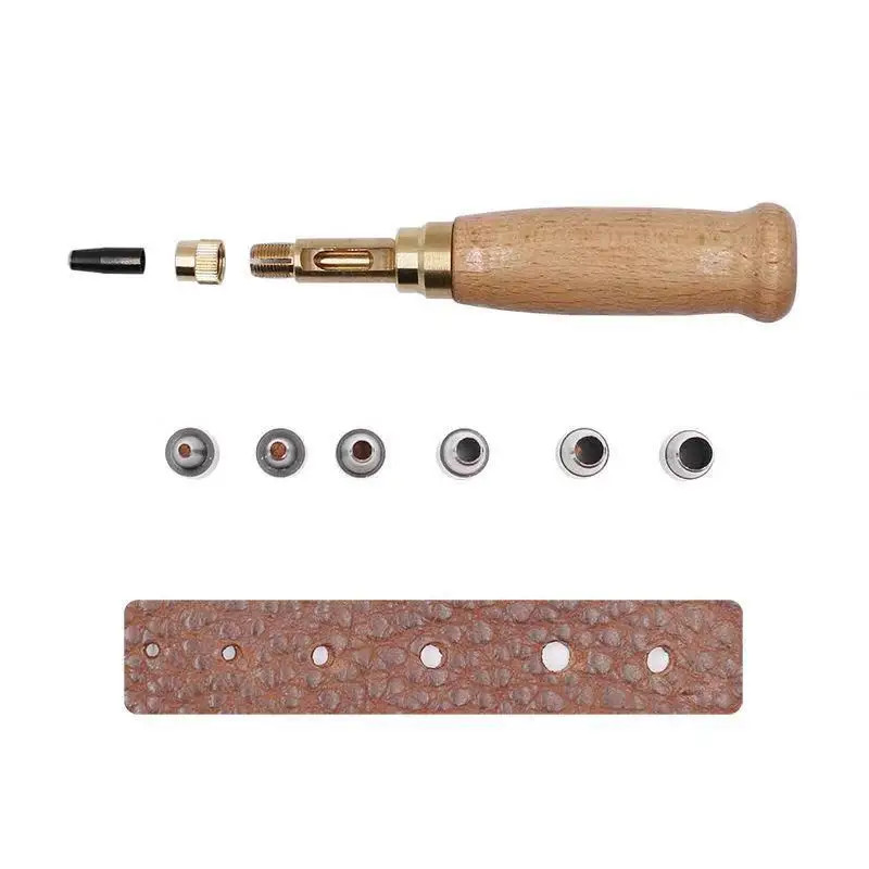 DIY lederen punch roterende pe - Leather Punch Revolving recensie en prijs