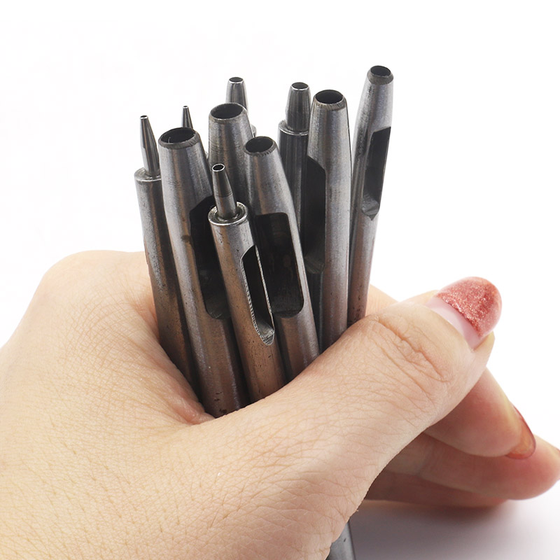 10-delige roterende lederen ga - Leather Punch Revolving recensie en prijs