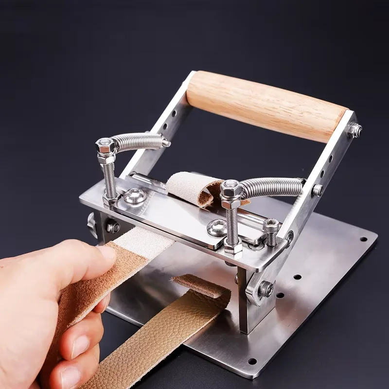 Houten handvat, handmatige led - Skiver Leather Thin recensie en prijs