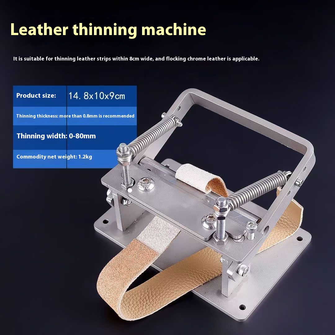 Houten handvat, handmatige led - Skiver Leather Thin recensie en prijs