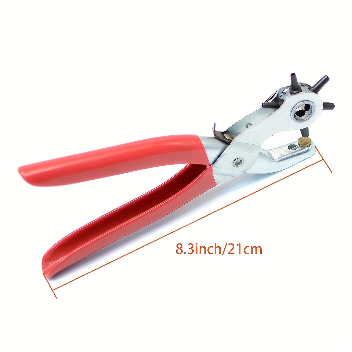Lederen gatpons, 9 inch riemga - Leather Punch Revolving recensie en prijs