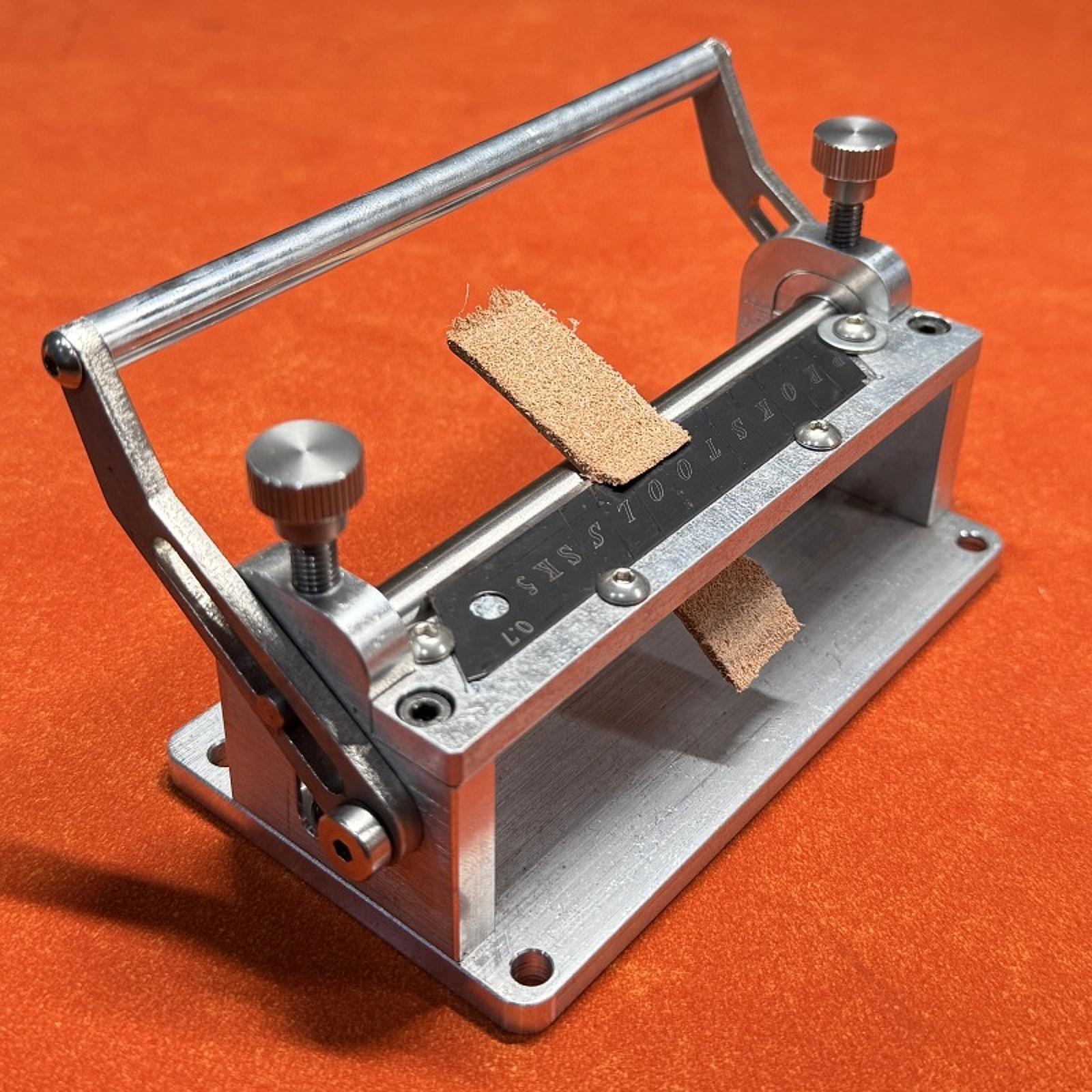 Handmatige lederen schilmachin - Skiver Leather Thin recensie en prijs