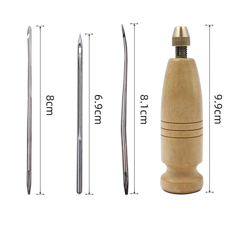 1Set DIY Leder Naai-naald met  - Leatherwork Needles recensie en prijs