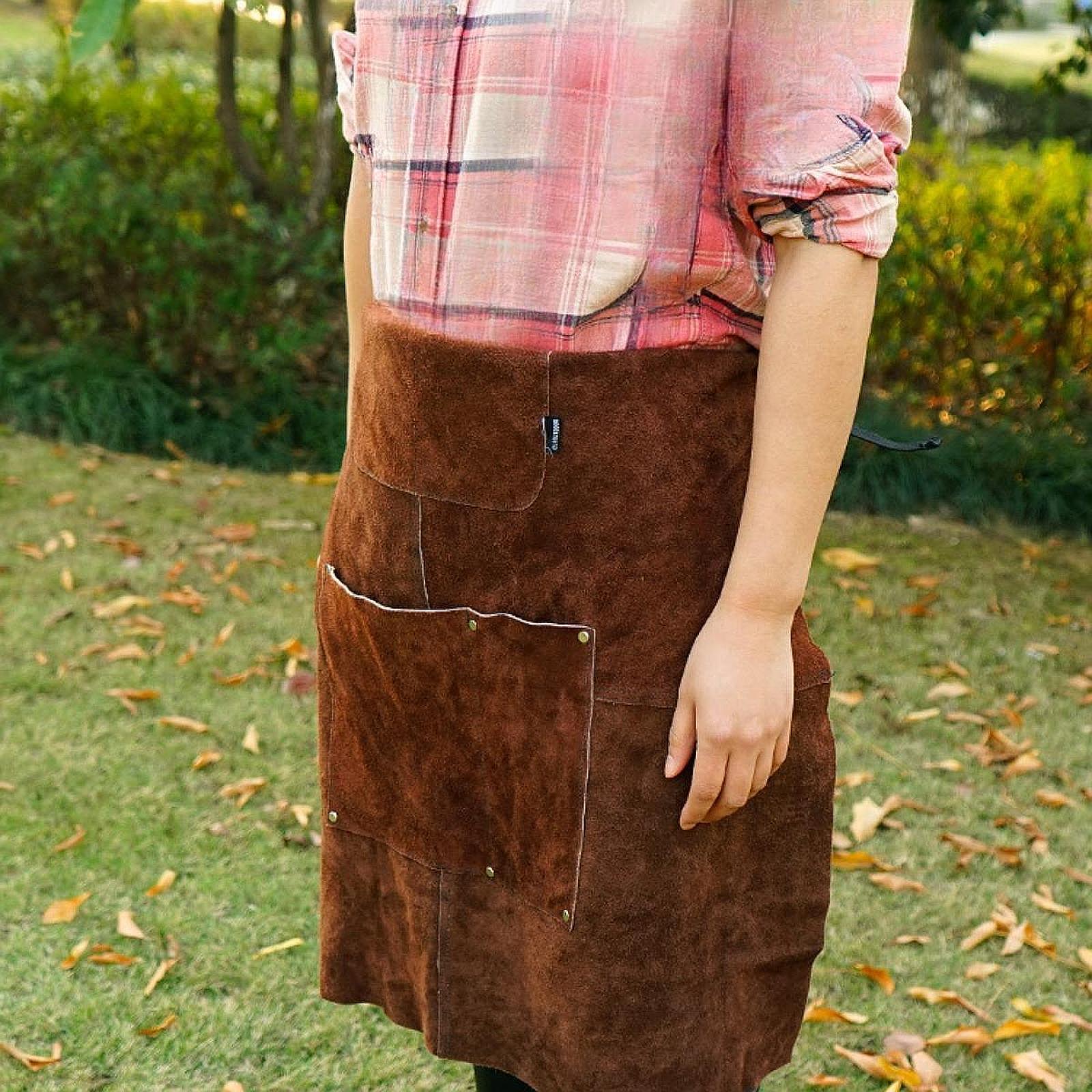 Laswerk Schort Slijtvast Hitte - Leather Work Japan recensie en prijs