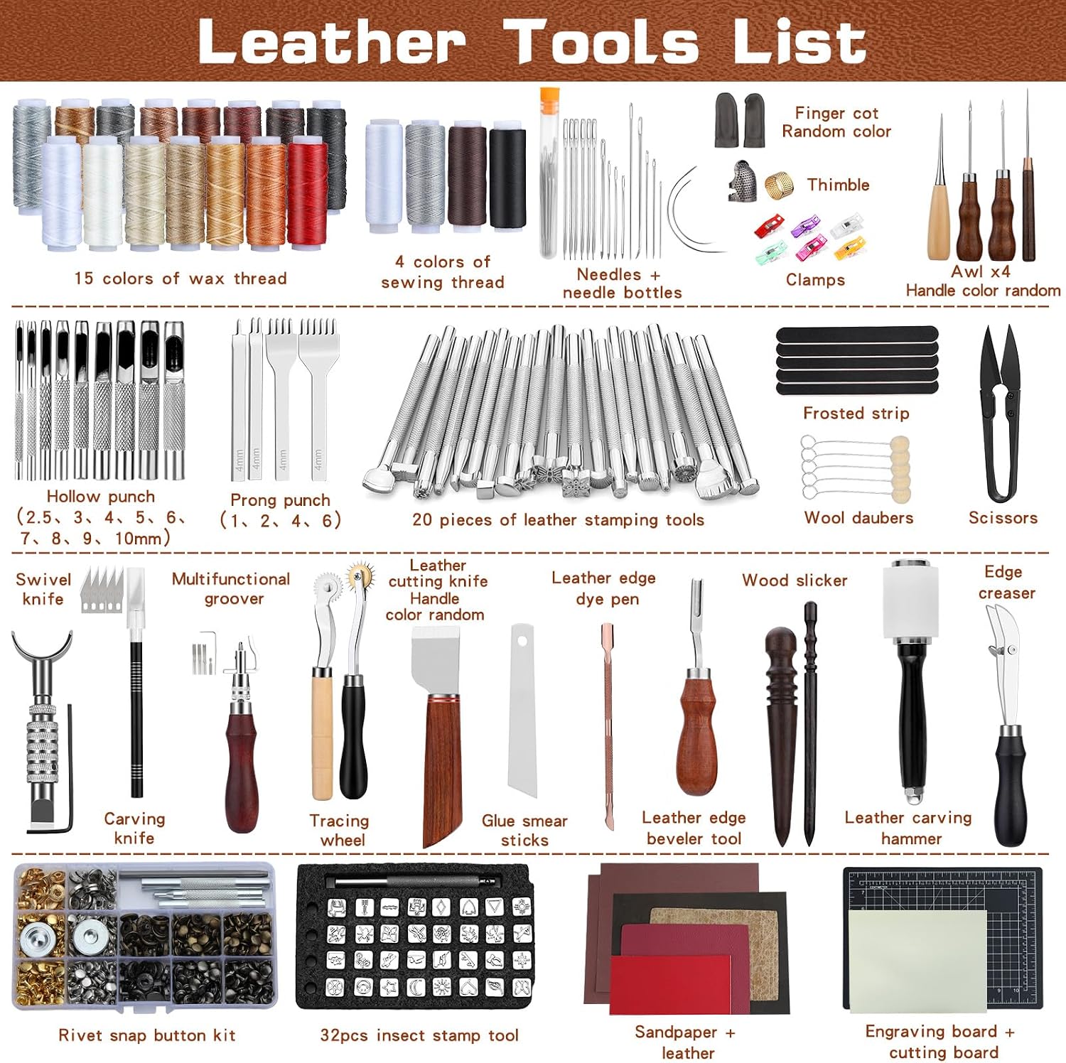 Lederbewerkingsset Lederen han - Leather Work recensie en prijs