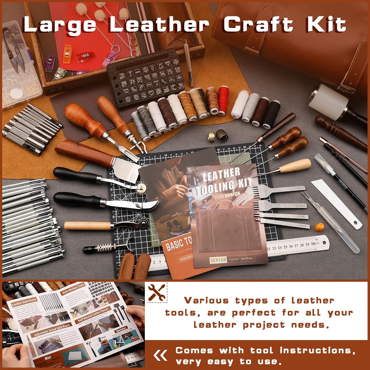 Lederbewerkingsset Lederen han - Leather Work recensie en prijs