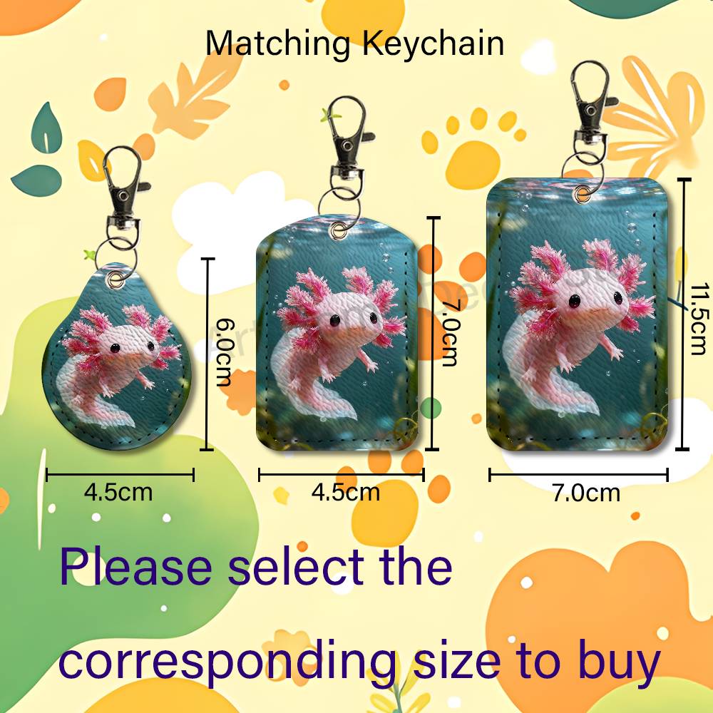 Leuke roze A-Axolotl cartoonho - Leather Work recensie en prijs