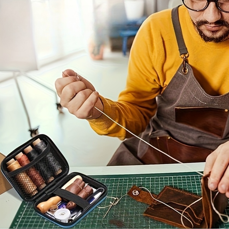 Leren naaiset, leren reparatie - Leatherwork Needles recensie en prijs