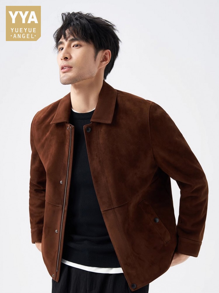 Topkwaliteit natuurlijke echte - Leather Work Jacket Mens recensie en prijs