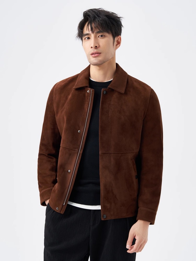 Topkwaliteit natuurlijke echte - Leather Work Jacket Mens recensie en prijs