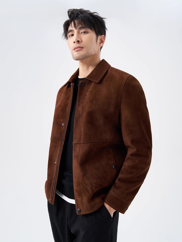Topkwaliteit natuurlijke echte - Leather Work Jacket Mens recensie en prijs