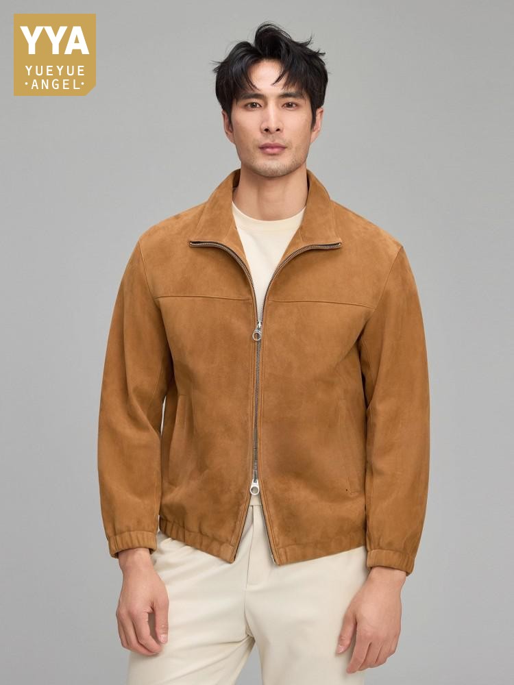 Luxe Heren Zachte Natuurlijke  - Leather Work Jacket Mens recensie en prijs