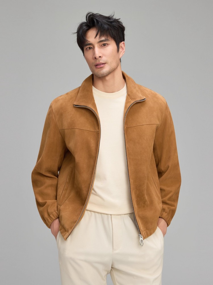 Luxe Heren Zachte Natuurlijke  - Leather Work Jacket Mens recensie en prijs