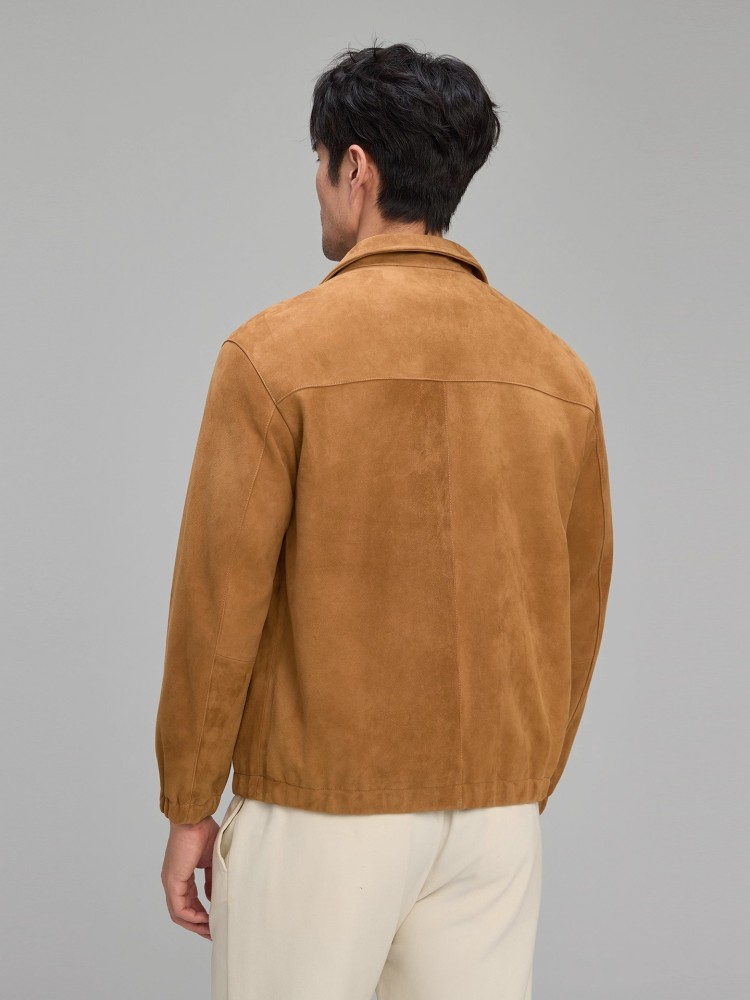 Luxe Heren Zachte Natuurlijke  - Leather Work Jacket Mens recensie en prijs