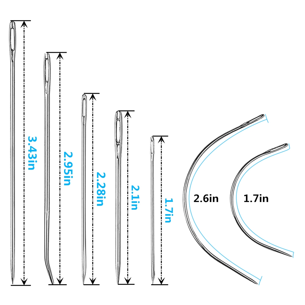 7 Stks/pak Lederen Naainaald Z - Leatherwork Needles recensie en prijs