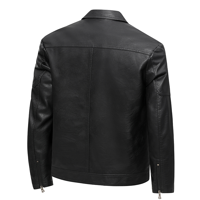 Leren jas voor heren, lente he - Leather Work Jacket Mens recensie en prijs