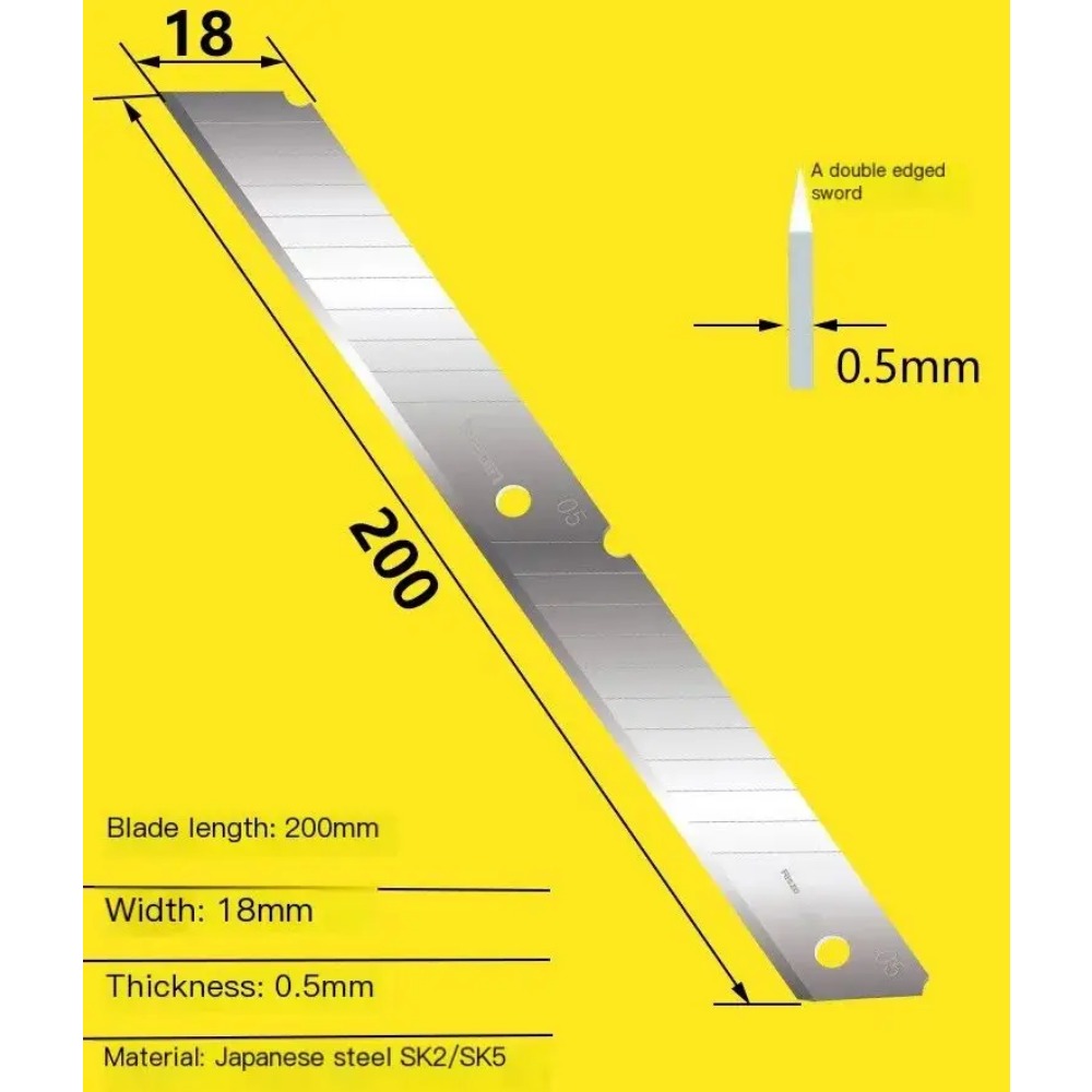 200mm Uitgebreide Handleiding  - Skiver Leather Thin recensie en prijs