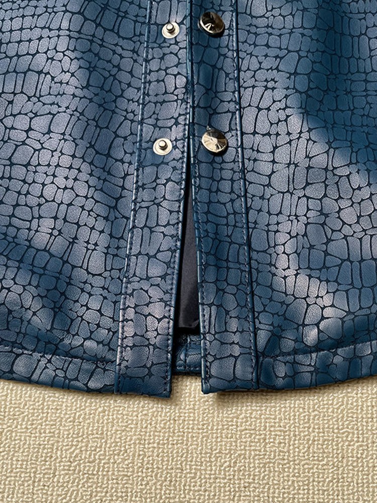 Heren lente krokodillenpatroon - Leatherwork Free Patterns recensie en prijs