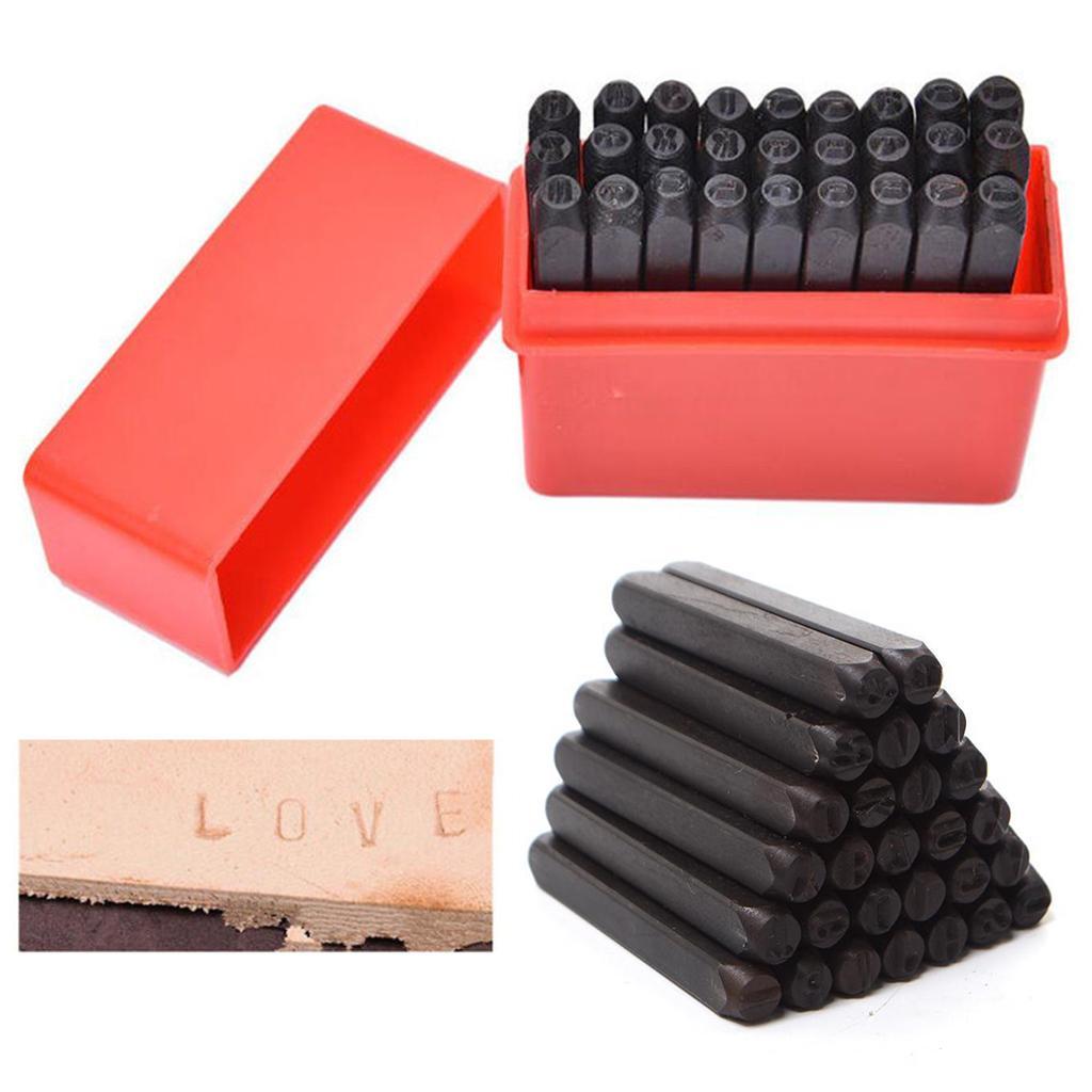 Letters Punch Set Stalen metal - Leatherwork Free Patterns recensie en prijs