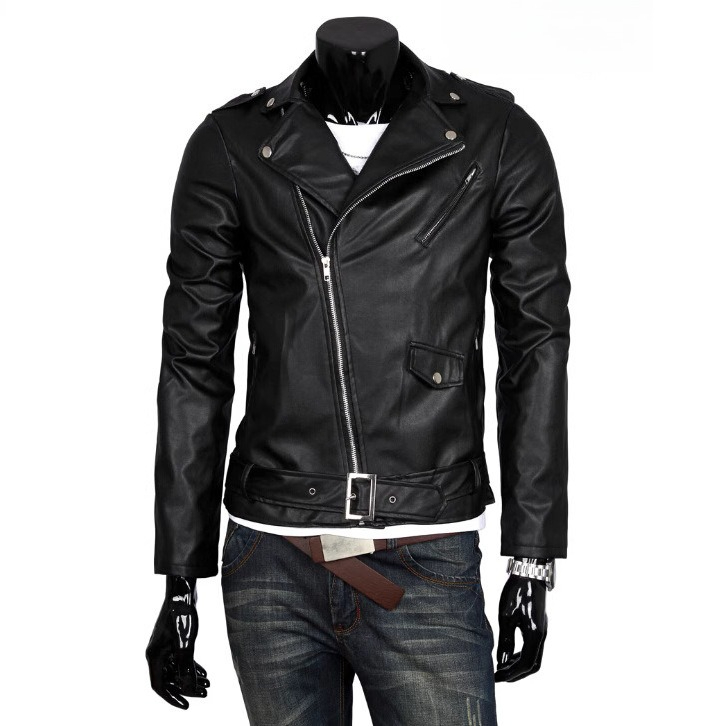 Heren Vintage Kunstleren Motor - Leather Work Jacket Mens recensie en prijs