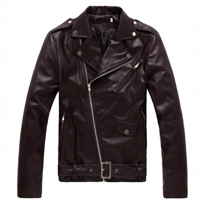 Heren Vintage Kunstleren Motor - Leather Work Jacket Mens recensie en prijs